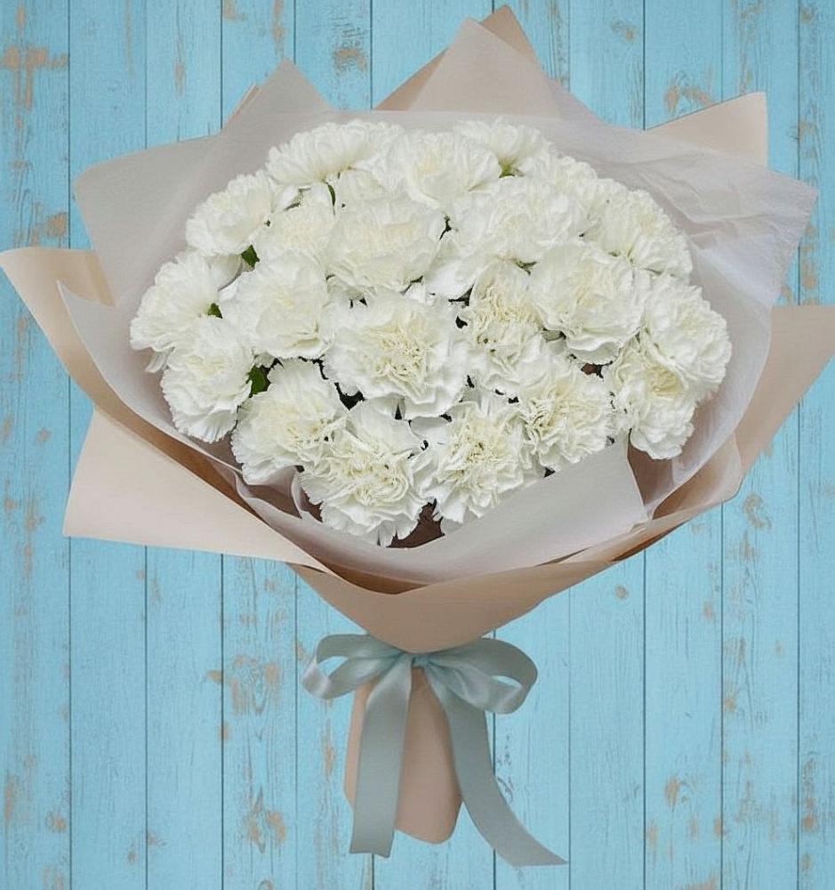 Букет цветов из: Гвоздики в Майском Республики Адыгея