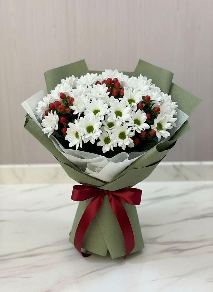 Букет цветов из: Хризантемы в Майском Республики Адыгея