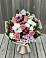 Букет цветов из: Альстромерии, Гвоздики, Розы и Хризантемы в Майском Республики Адыгея