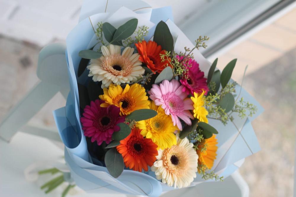 Букет цветов из: Герберы в Майском Республики Адыгея