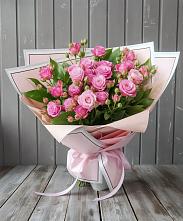 Букет Розовый кустик в Майском Республики Адыгея