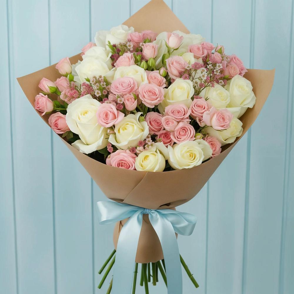 Букет цветов из: Розы в Майском Республики Адыгея