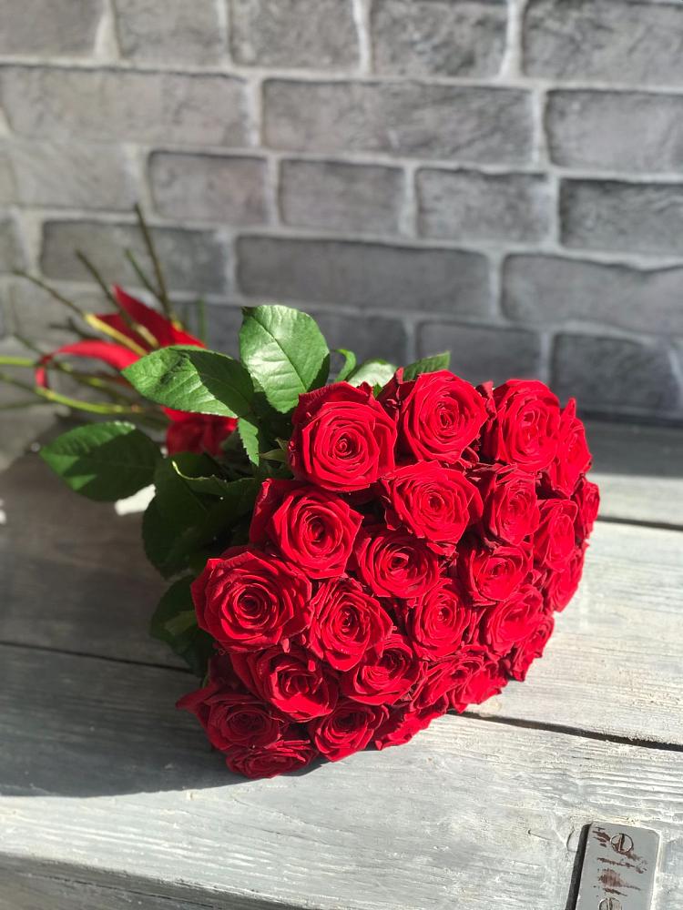 Букет Красные розы Фридом в Майском Республики Адыгея
