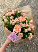 Букет цветов из:  Розы #REPLACE_PRED# Майском Республики Адыгея