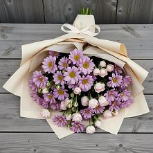 Букет цветов из:  Розы и Хризантемы #REPLACE_PRED# Майском Республики Адыгея