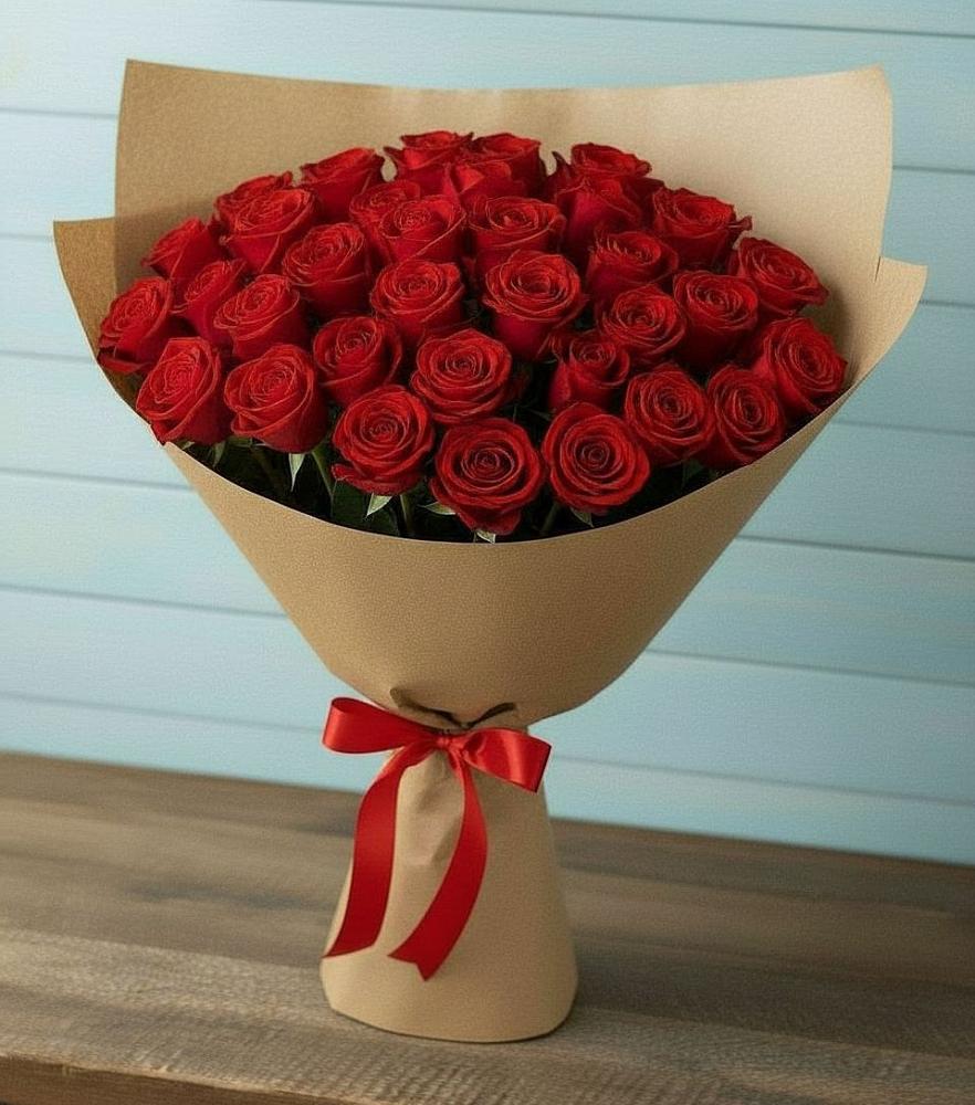 Букет Красные розы Милано в Майском Республики Адыгея