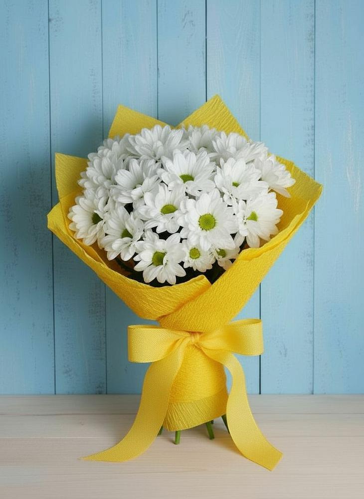 Букет цветов из: Хризантемы в Майском Республики Адыгея
