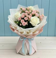 Букет цветов из:  Розы в Майском Республики Адыгея