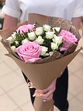 Букет цветов из:  Розы #REPLACE_PRED# Майском Республики Адыгея