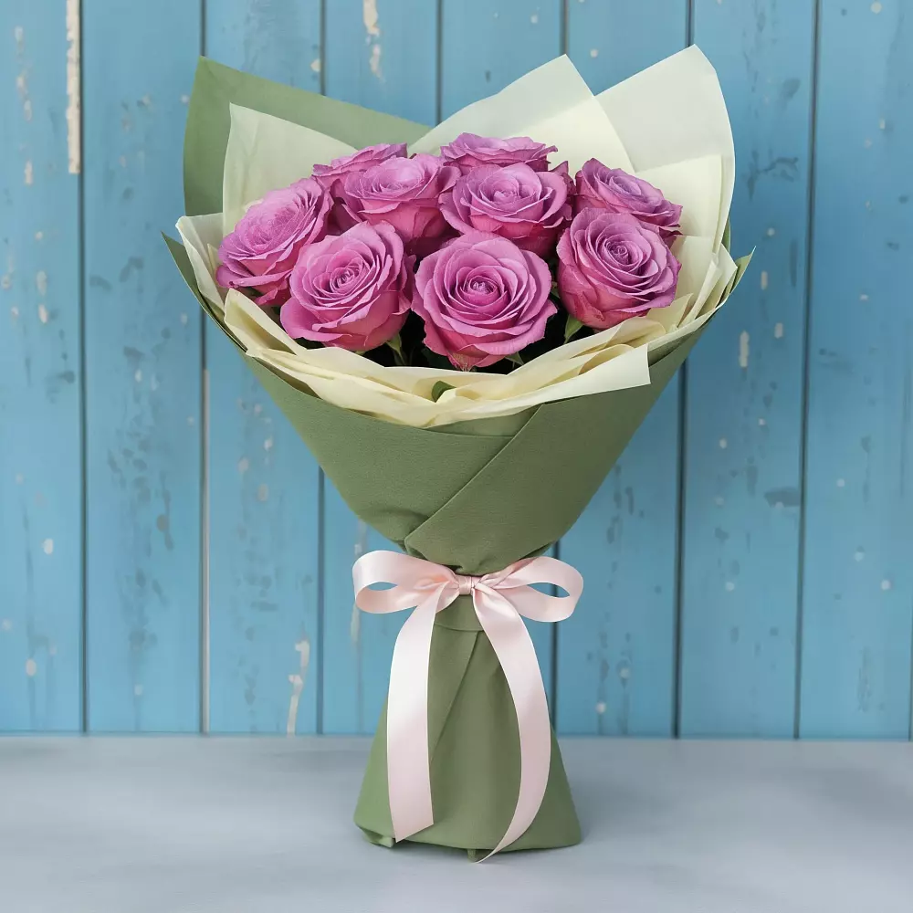 Букет Розы Фёрст Леди в Майском Республики Адыгея