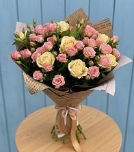 Букет цветов из:  Розы в Майском Республики Адыгея