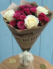 Букет цветов из:  Розы #REPLACE_PRED# Майском Республики Адыгея