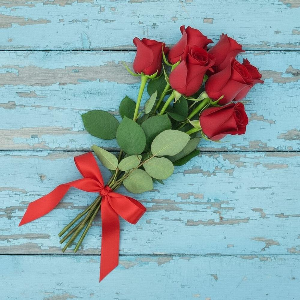 Букет Красные розы в Майском Республики Адыгея
