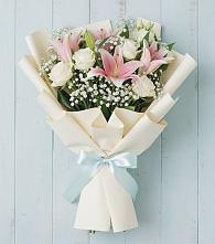 Букет цветов из:  Лилии в Майском Республики Адыгея