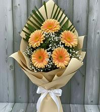 Букет цветов из:  Герберы в Майском Республики Адыгея
