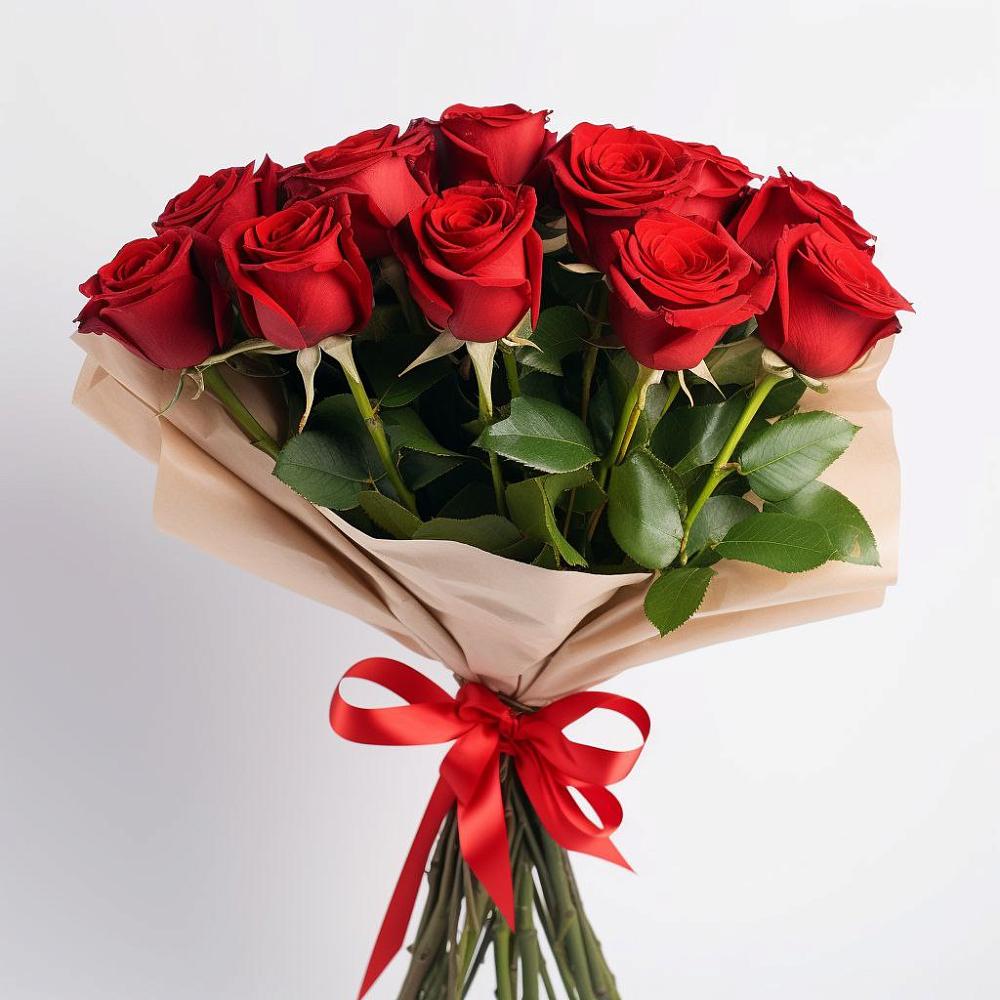 Букет 11 Красных роз Эдлесс Лав в Майском Республики Адыгея
