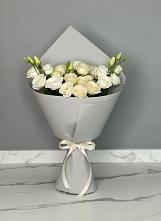 Букет цветов из:  Розы и Лизиантусы в Майском Республики Адыгея