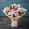 Букет цветов из: Хризантемы, Альстромерии и Розы в Майском Республики Адыгея
